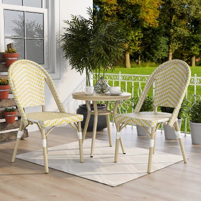 3pc Arna Patio Chair Set With Side Table - MiBasics - Image 12