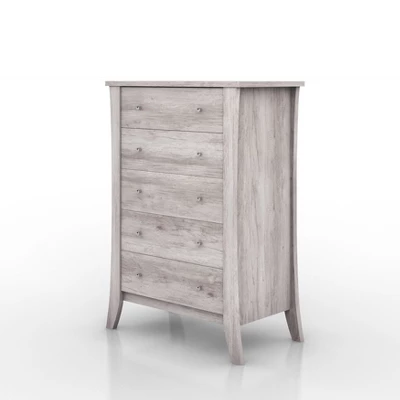 Bysoni 5 Drawer Chest Coastal - MiBasics - Image 14