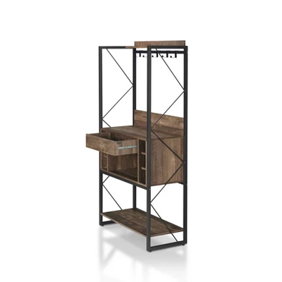 Orella Rustic Baker's Rack Reclaimed Oak - MiBasics - Image 6