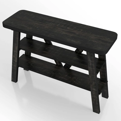 New Riverton Open Shelf Console Table - MiBasics - Image 6